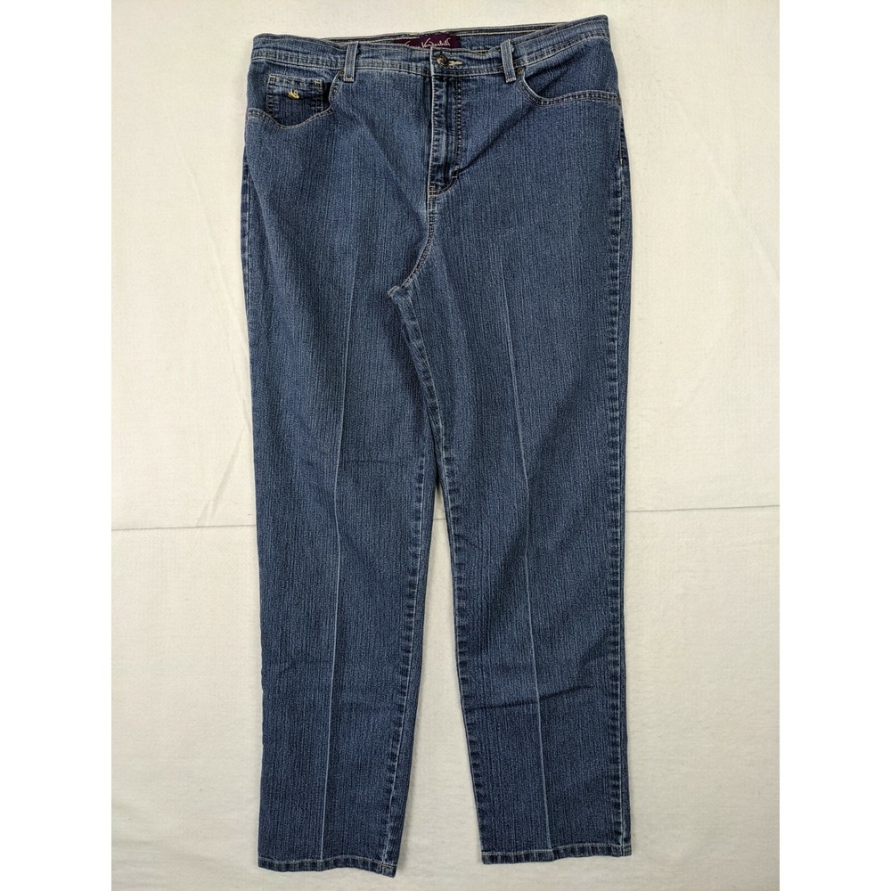 Gloria Vanderbilt Womens Jeans Sz 16 Cotton‎ Blend Blue